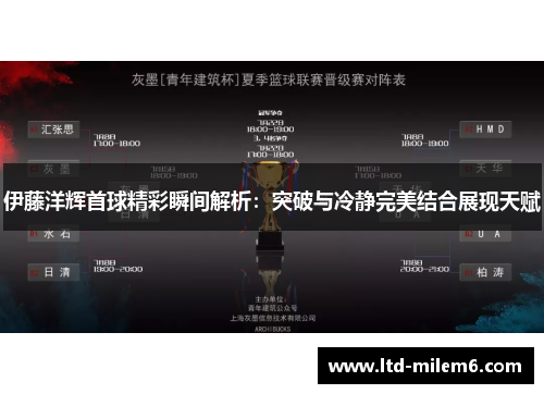 伊藤洋辉首球精彩瞬间解析：突破与冷静完美结合展现天赋