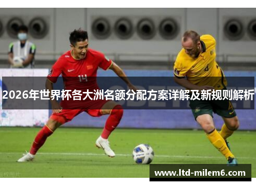 2026年世界杯各大洲名额分配方案详解及新规则解析